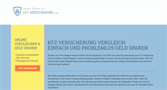 Desktop Screenshot of kfz-versicherung.com